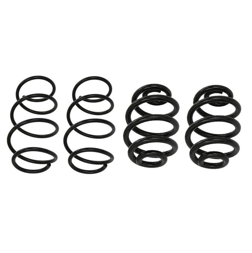 BMW Coil Spring Kit - Front Standard and Rear Heavy Duty (without Sport Suspension) 31331093068 - Lesjofors 4006902KIT